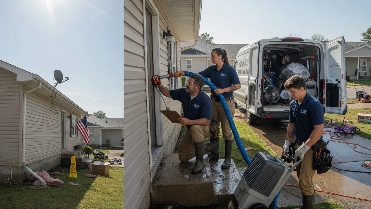 Ceiling Water Damage Restoration in Dunlevy, PA near me