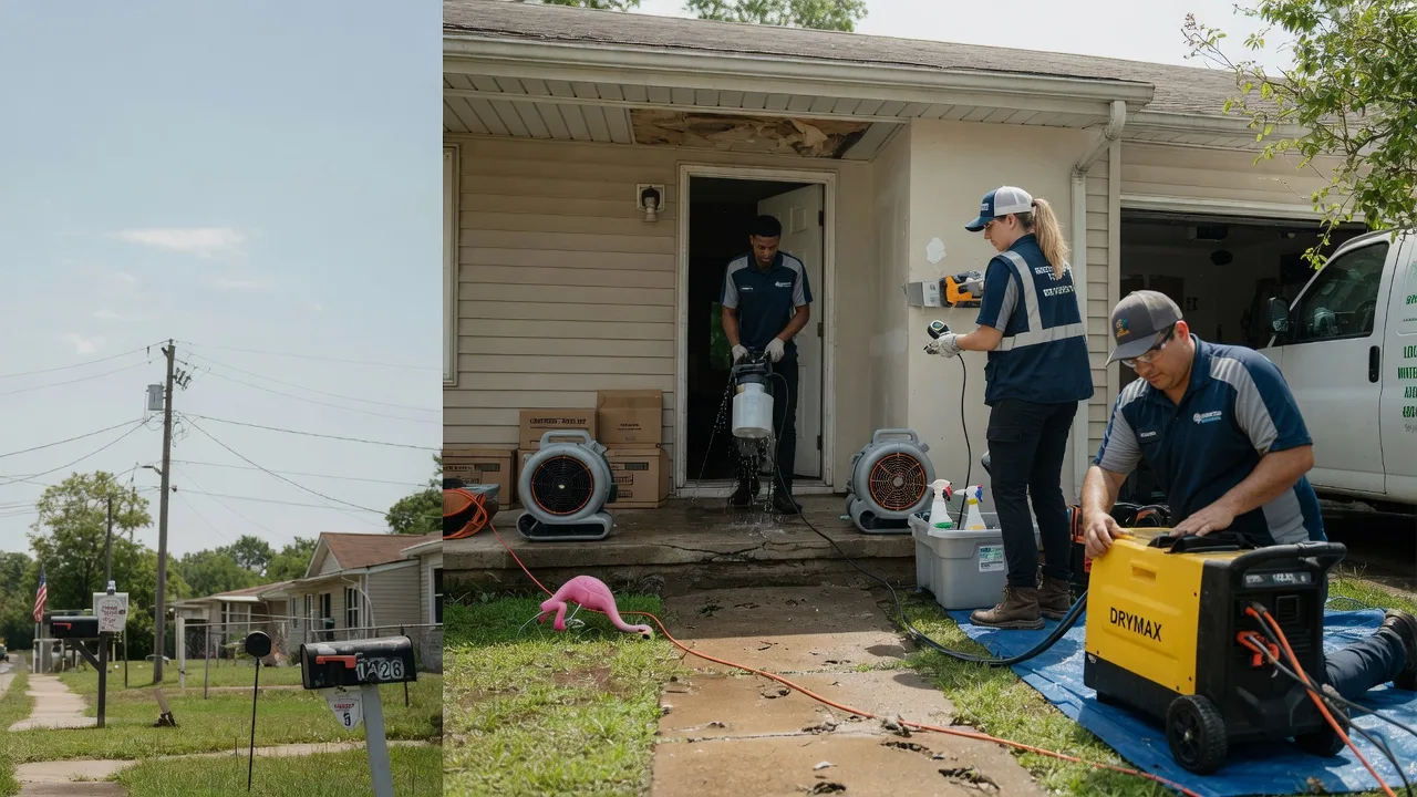 Storm Damage Water Removal in Dunlevy, PA near me